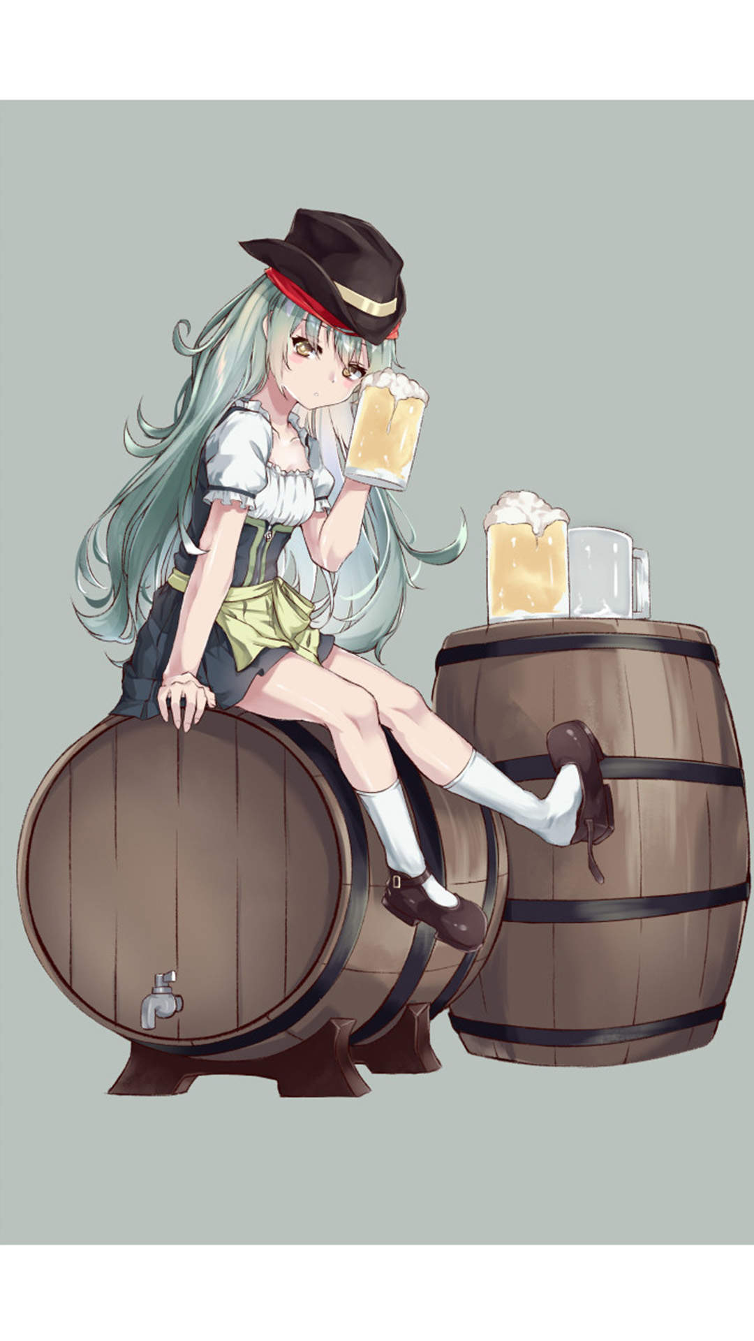 萌系卡通动漫少女手机壁纸图片