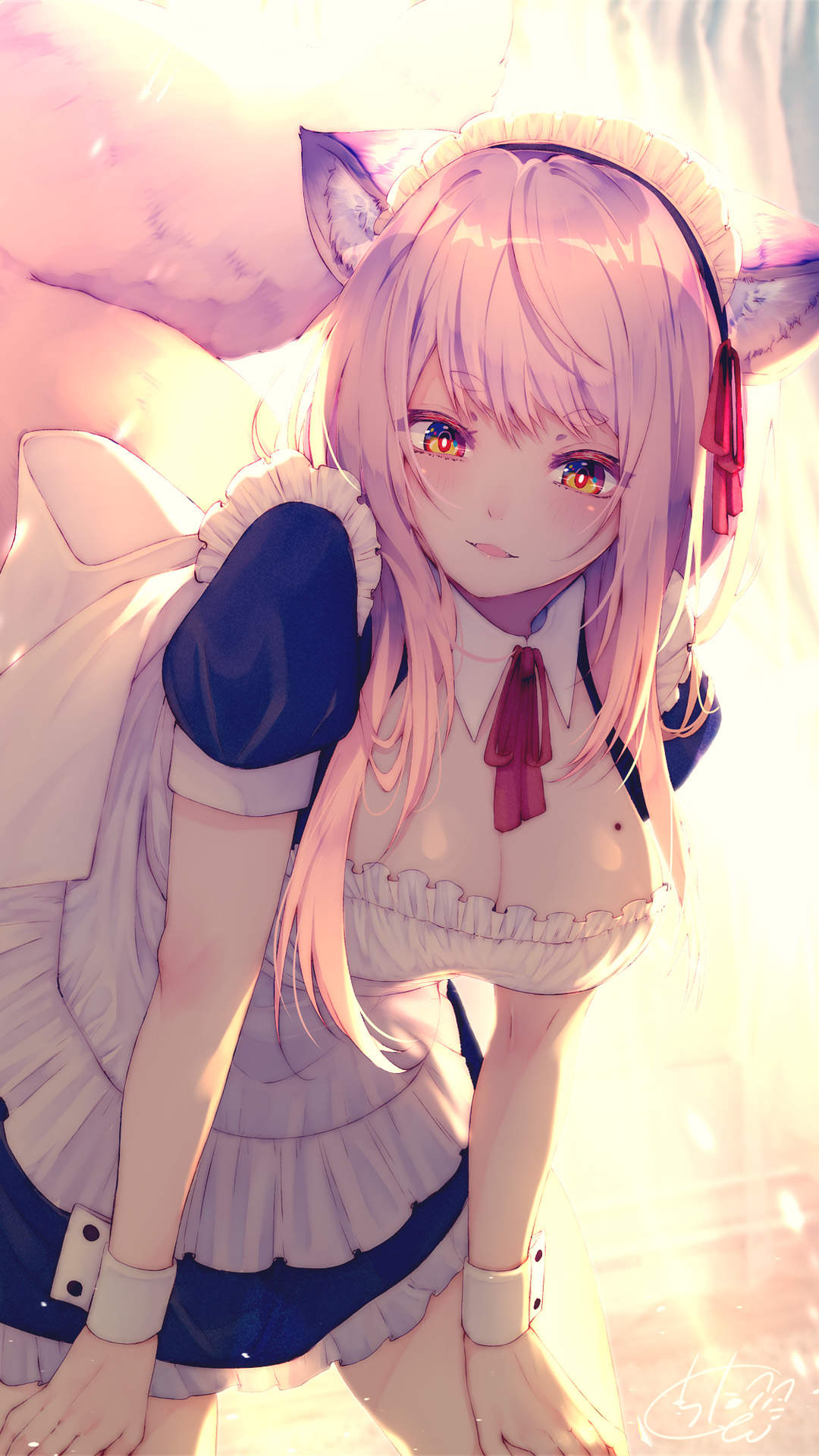 萌系卡通动漫少女手机壁纸图片