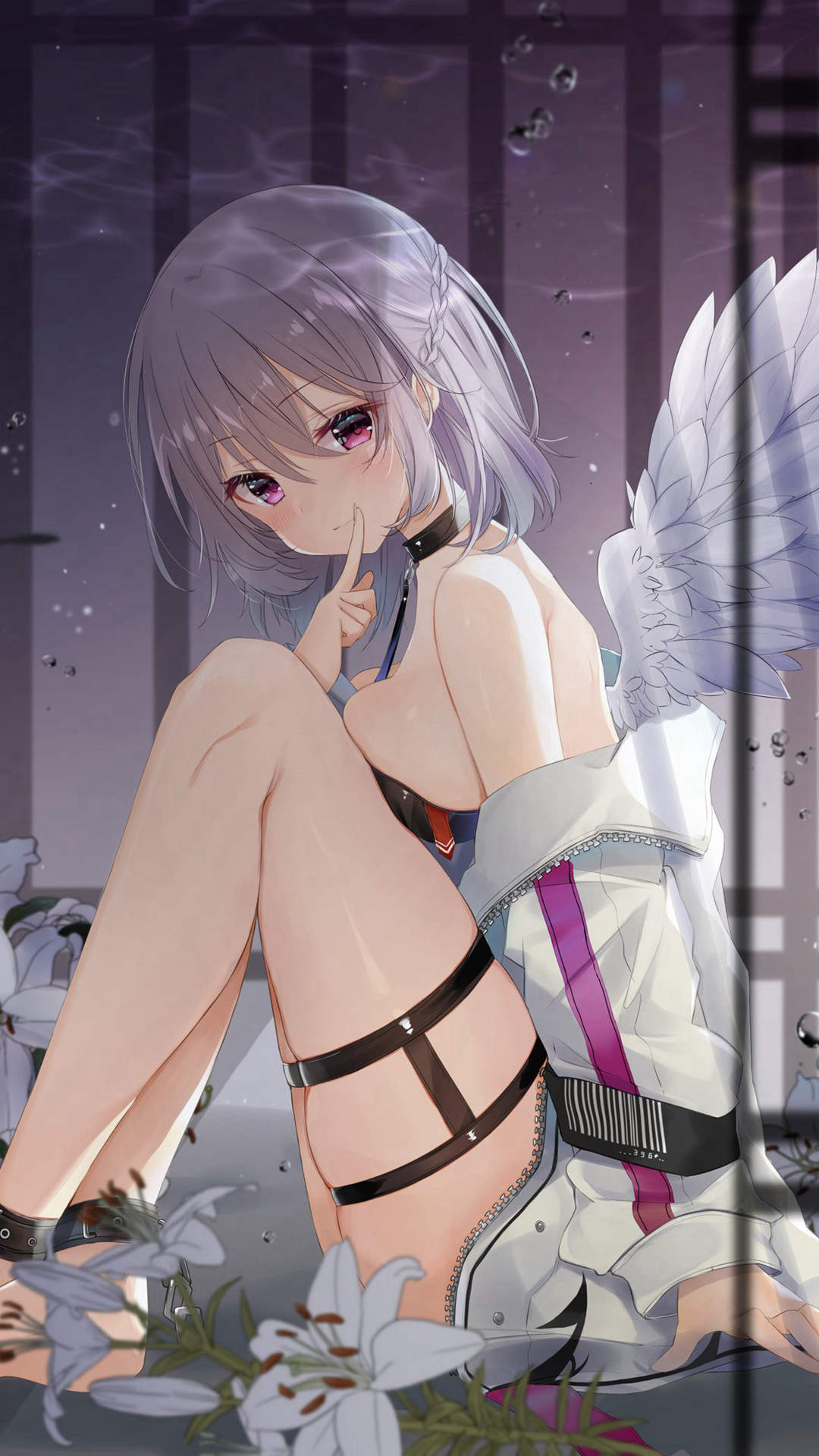 可爱萌系动漫美女手机壁纸图片