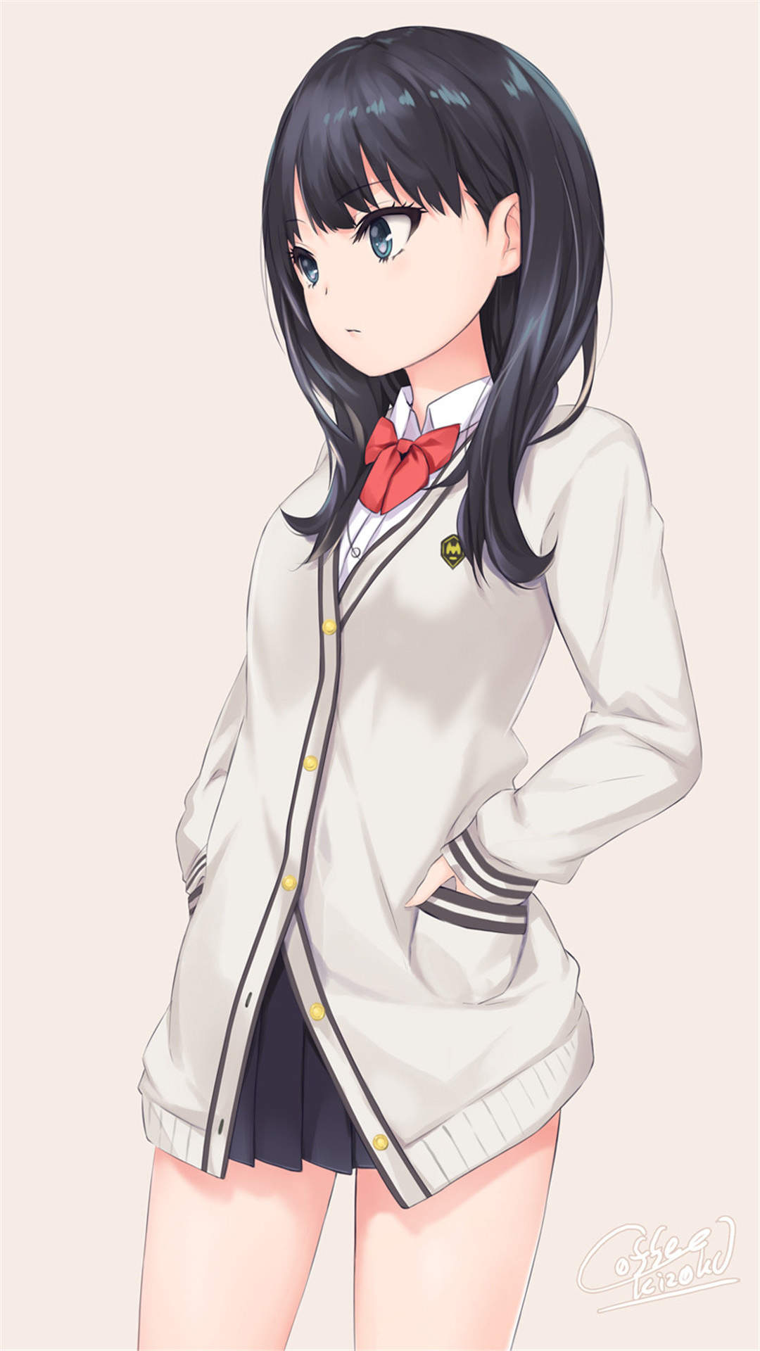 萌系卡通动漫少女手机壁纸图片