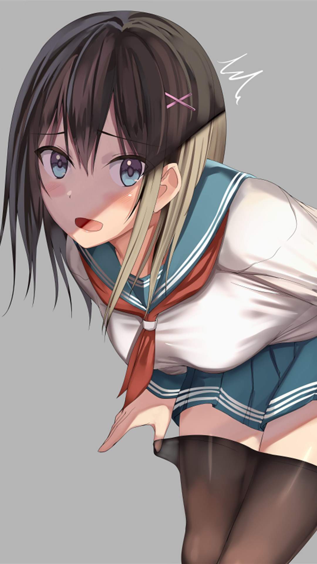 清纯可爱动漫美女手机壁纸图片