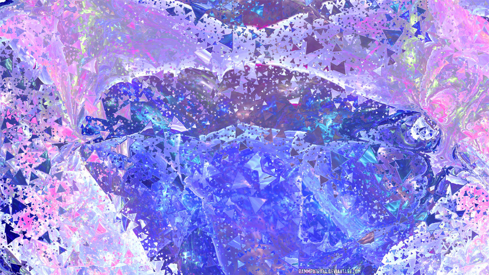 创意抽象手绘插画高清手机壁纸图片