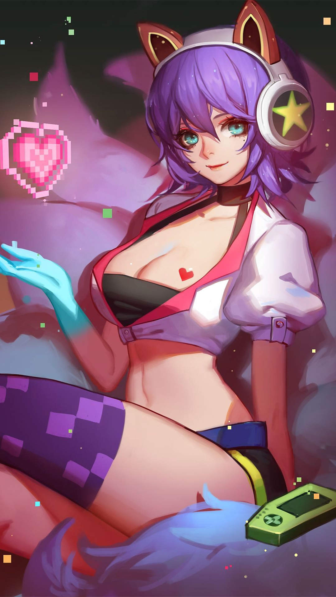 清纯可爱动漫美女手机壁纸图片