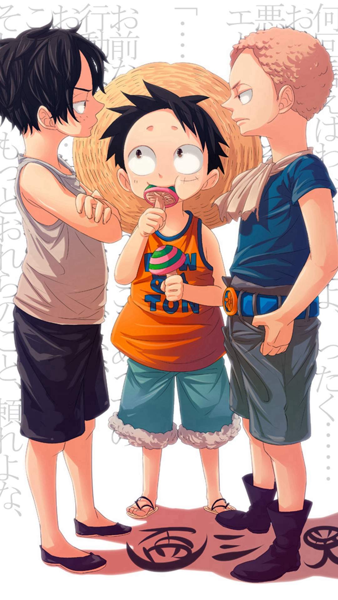 海贼王动漫插画高清手机壁纸图片