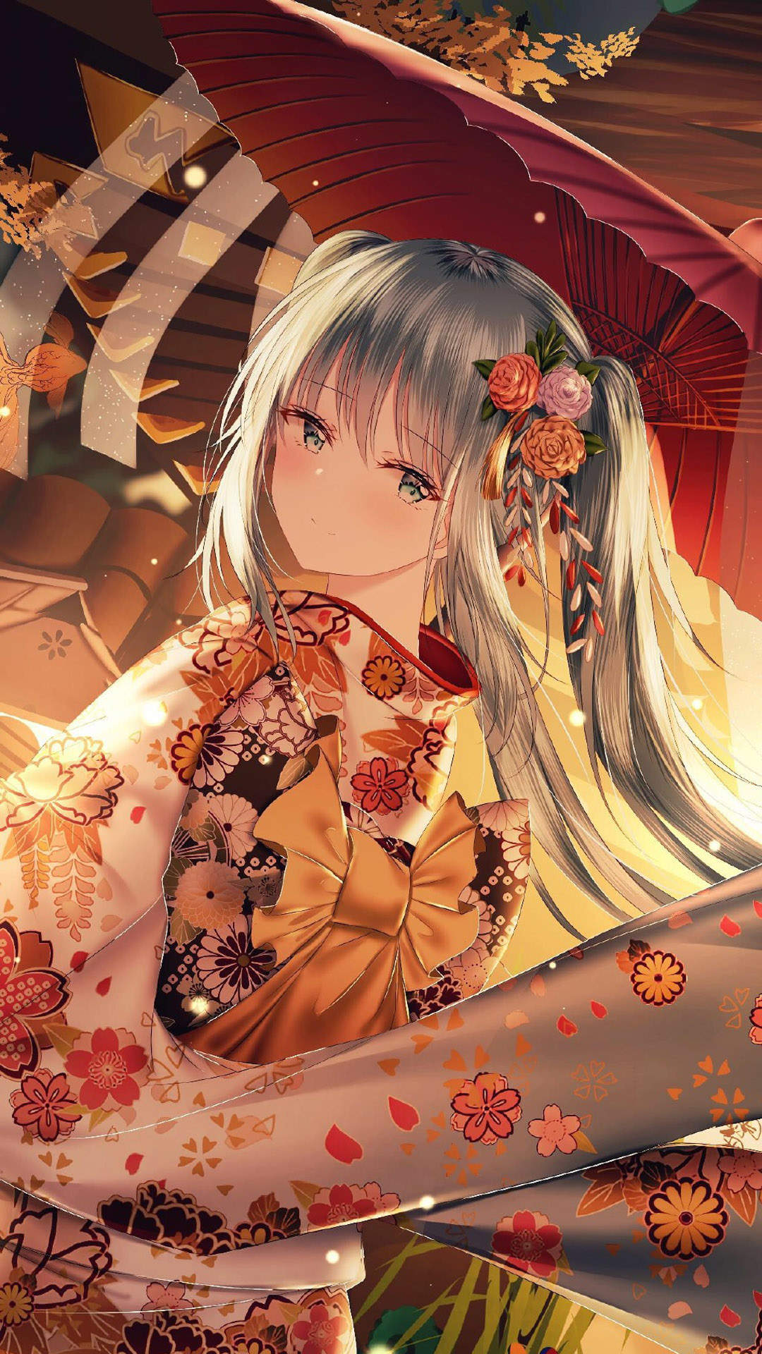 清纯可爱动漫美女手机壁纸图片