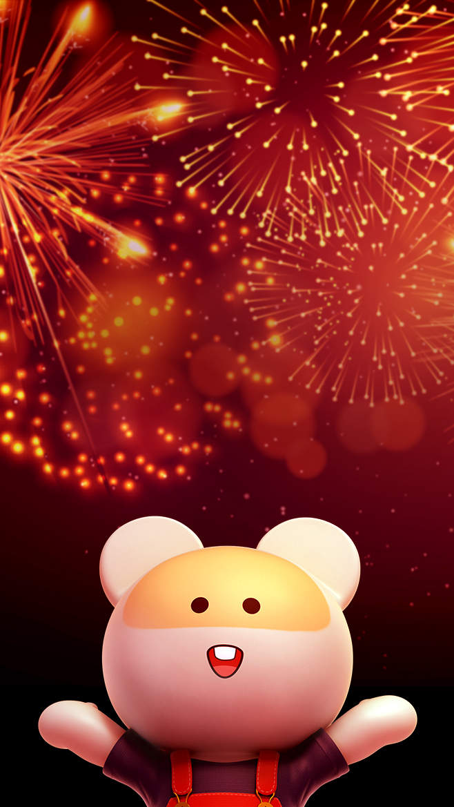 2017鸡年如意春节喜庆素材图片高清桌面壁纸图片