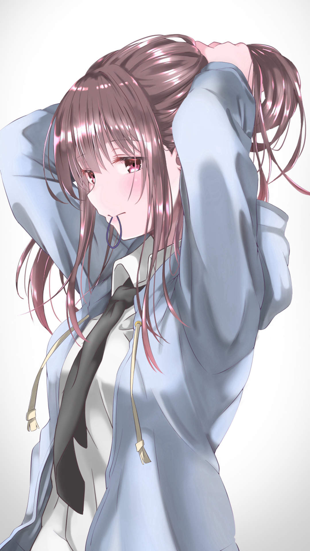 清纯可爱动漫美女手机壁纸图片