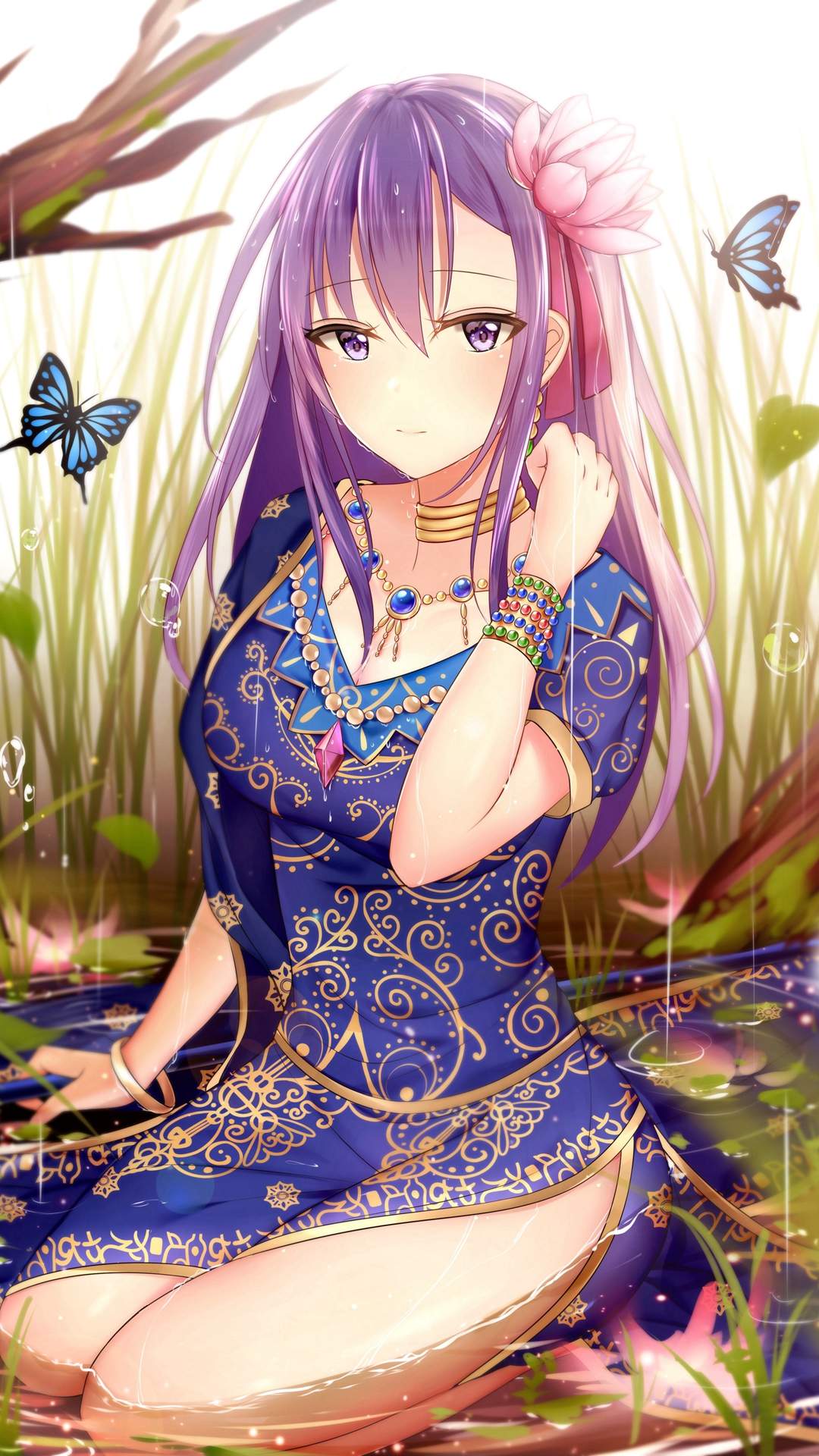 性感唯美动漫美女手机壁纸图片