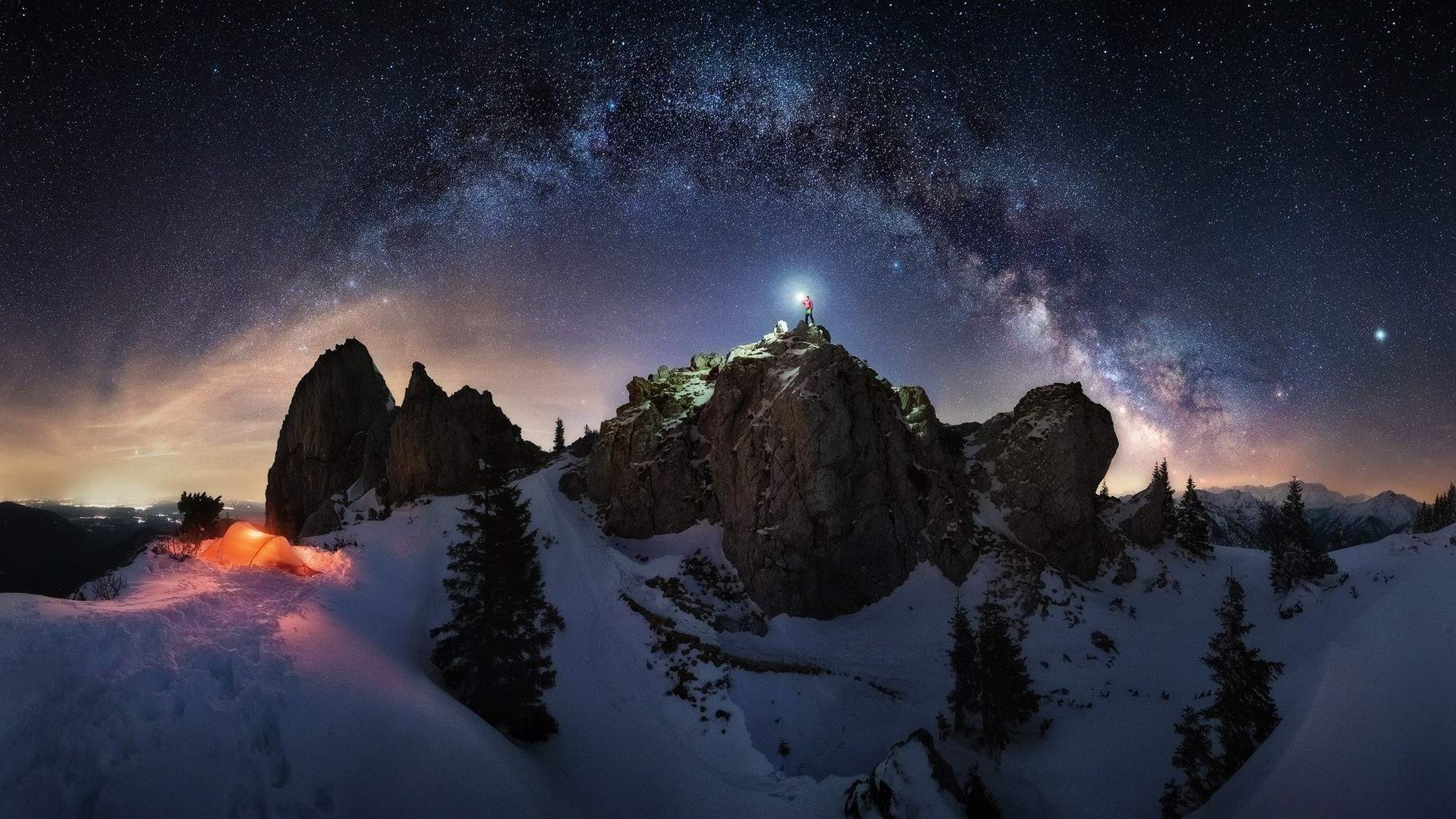 柔和美丽风景高清桌面壁纸图片