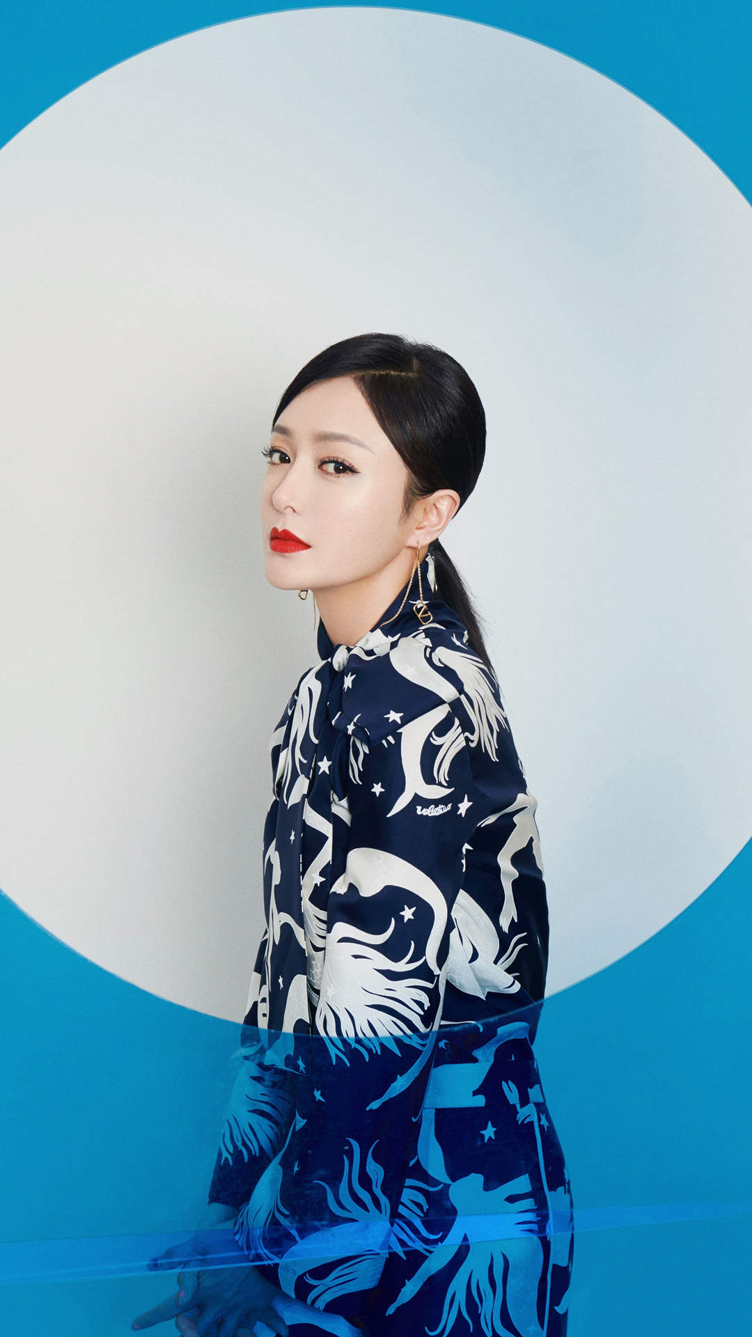 高清中国内地辽宁省沈阳女演员秦岚手机壁纸图片