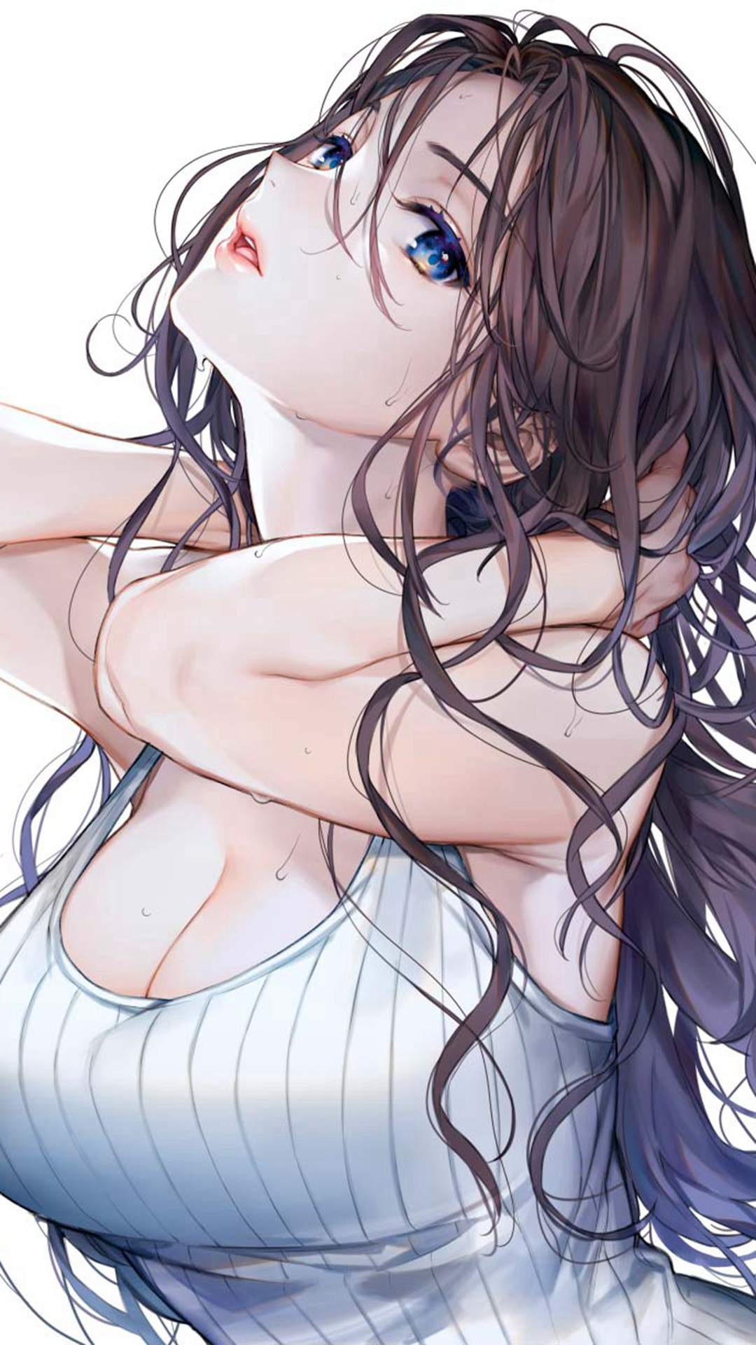 性感迷人的动漫美女手机壁纸图片