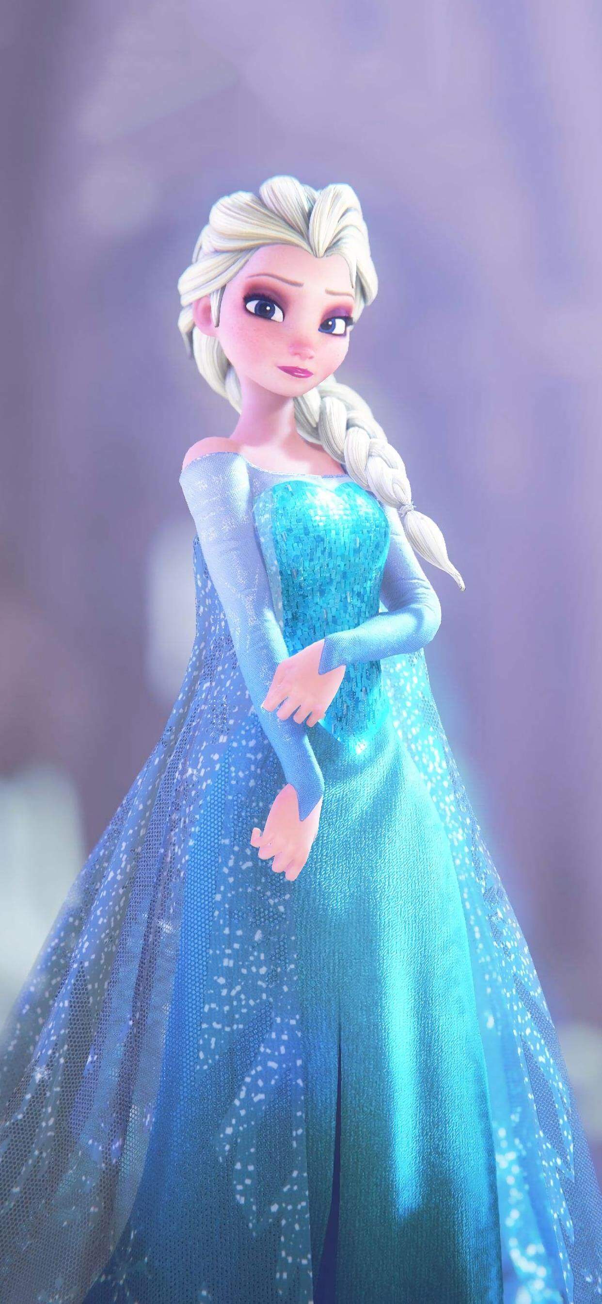 冰雪奇缘爱莎安娜雪宝高清壁纸图片