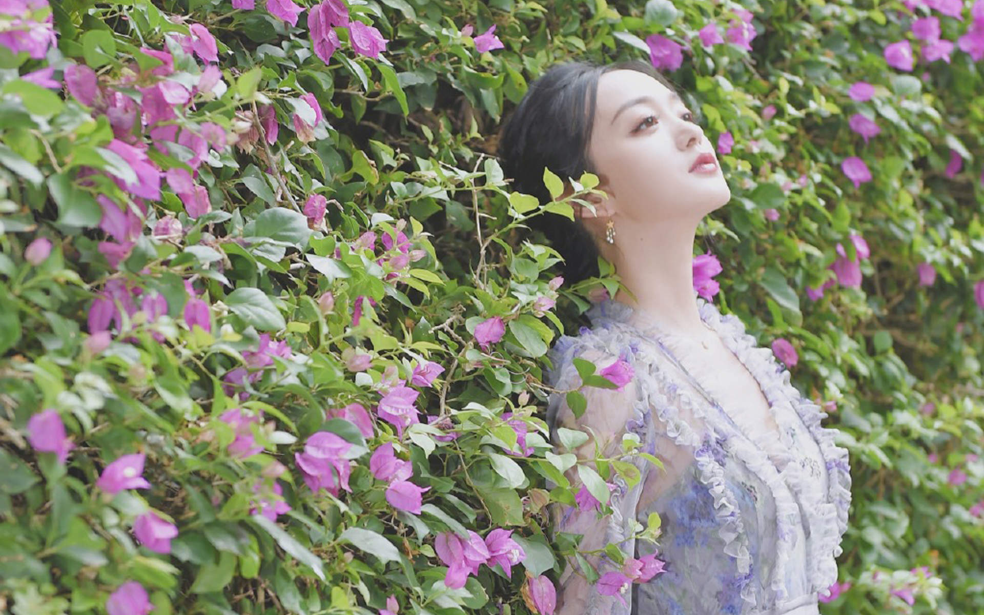 高清中国内地女演员平面模特何泓姗《爱情进化论》发布会图片图片