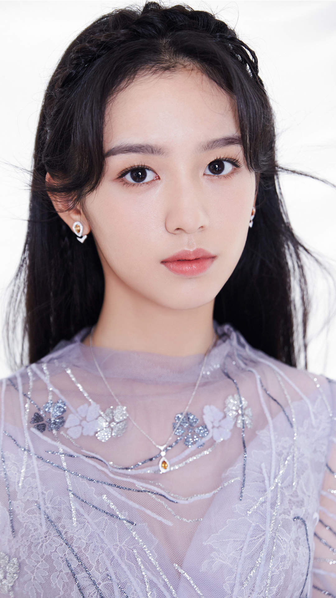 高清性感女星美女明星周也手机壁纸图片