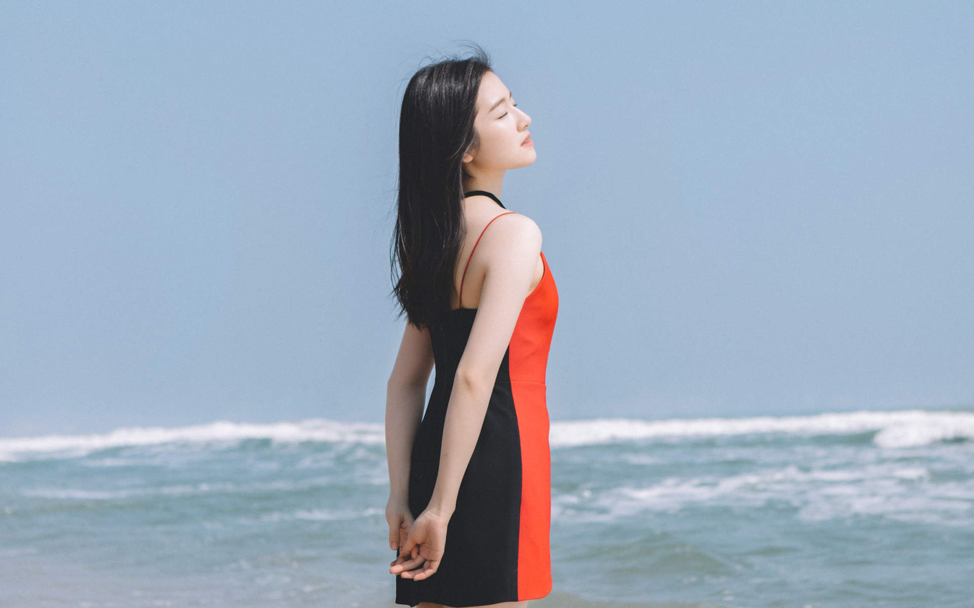 旧金山海边的浪漫情人节图片
