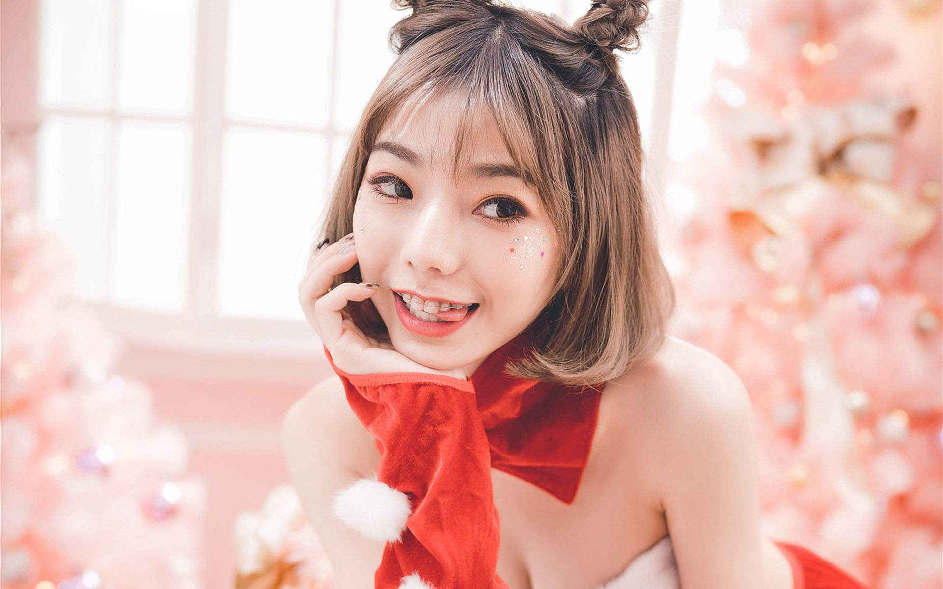 甜美女生唯美艺术写真图片桌面壁纸图片