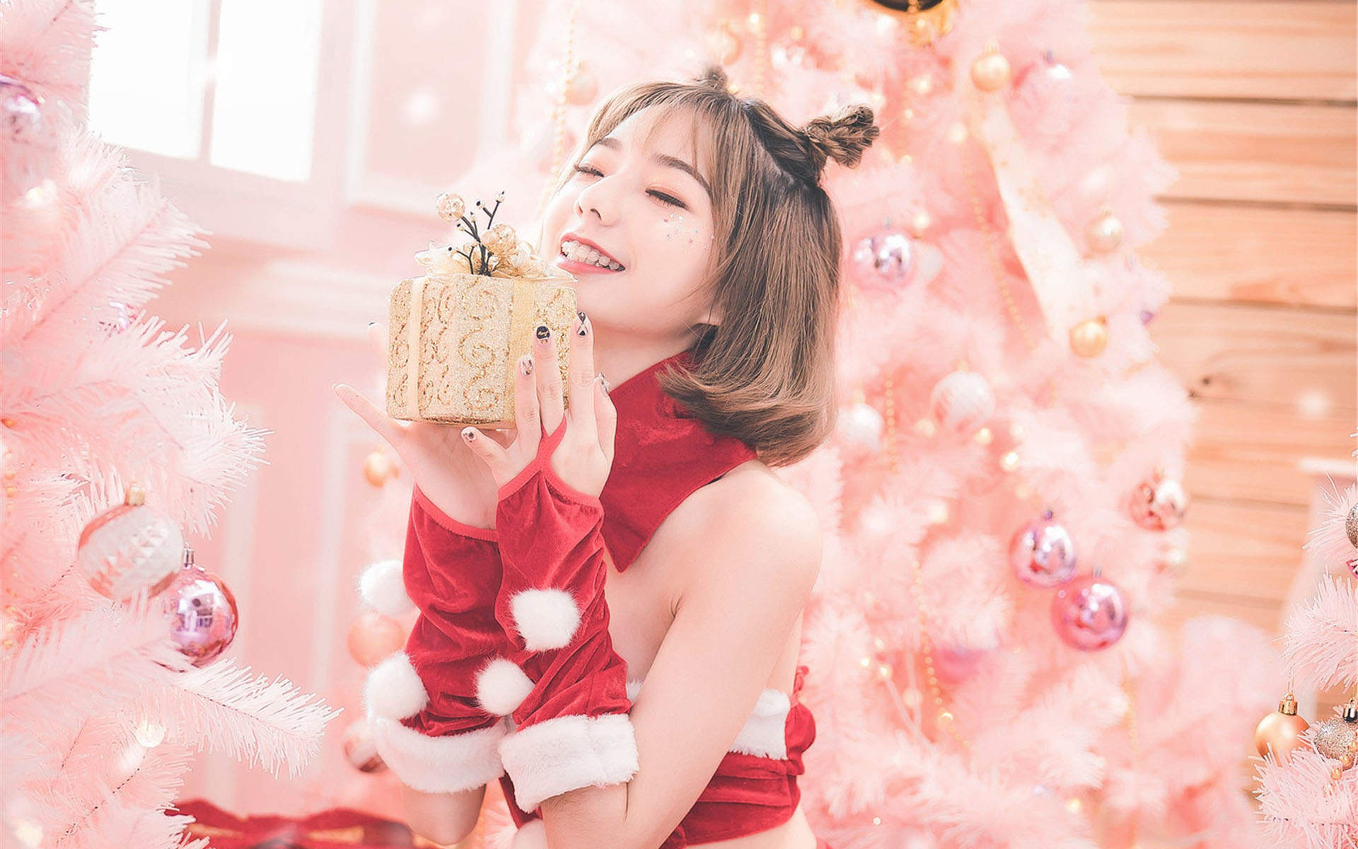 甜美女生唯美艺术写真图片桌面壁纸图片