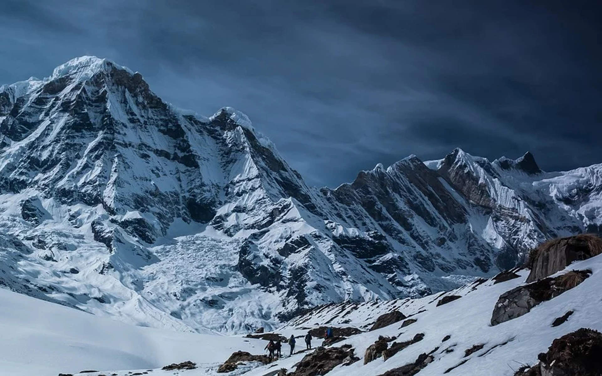 冬季雪景唯美高清手机壁纸图片