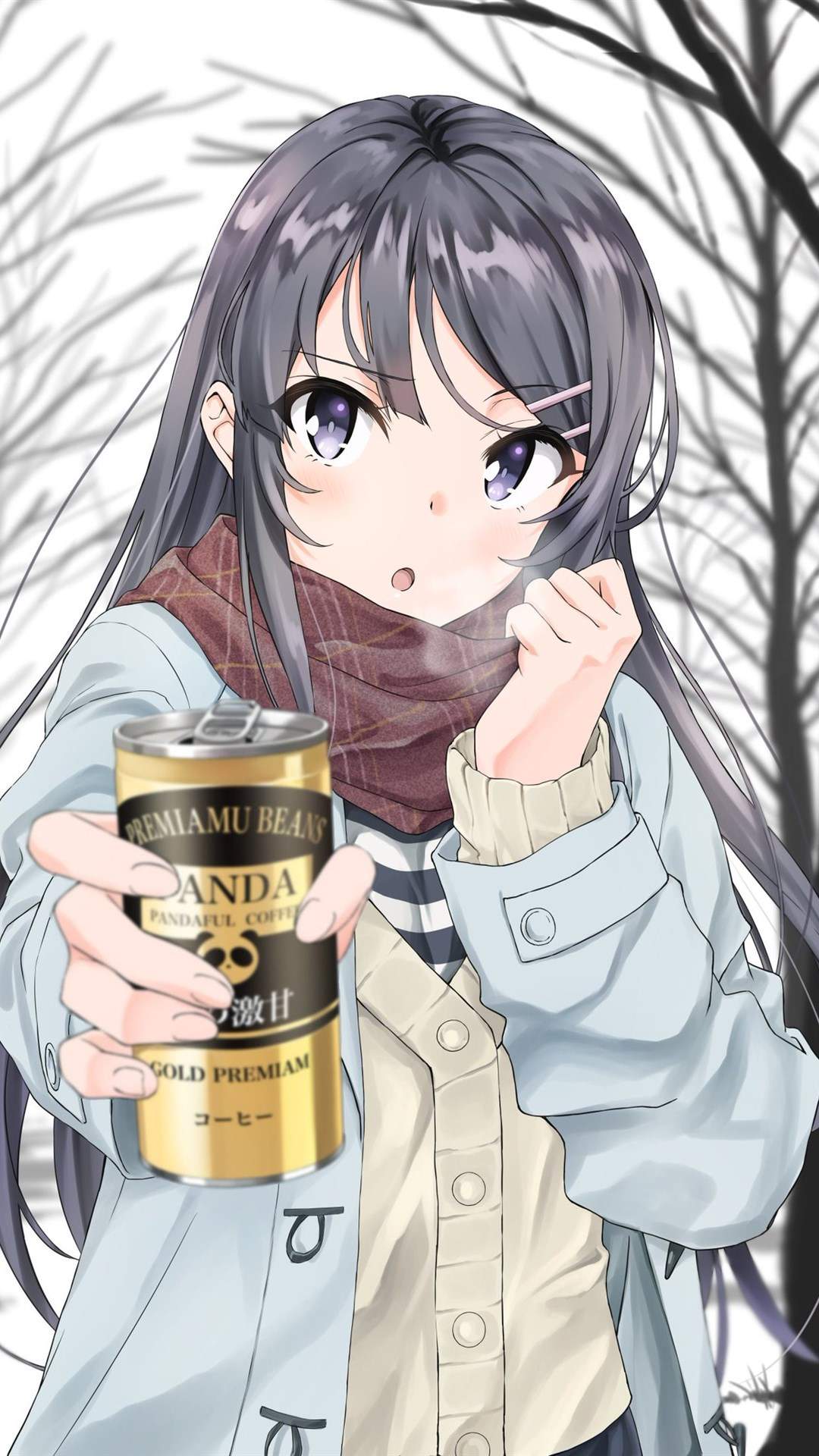 性感唯美的二次元美女手机壁纸图片