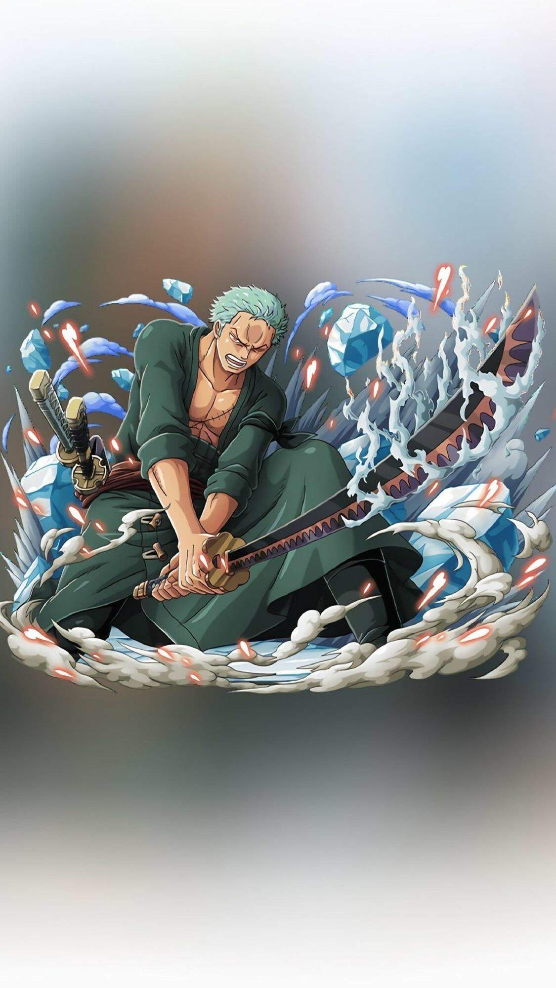 海贼王动漫人物插画高清手机壁纸图片
