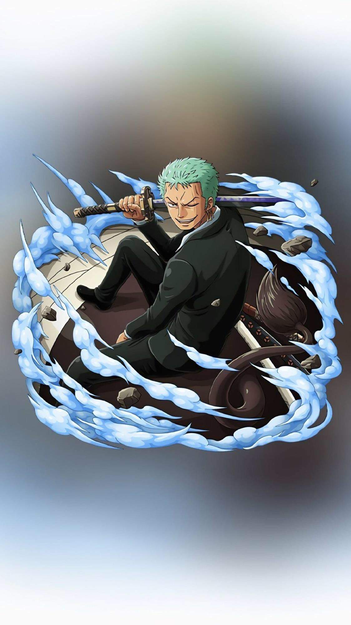 海贼王动漫人物插画高清手机壁纸图片