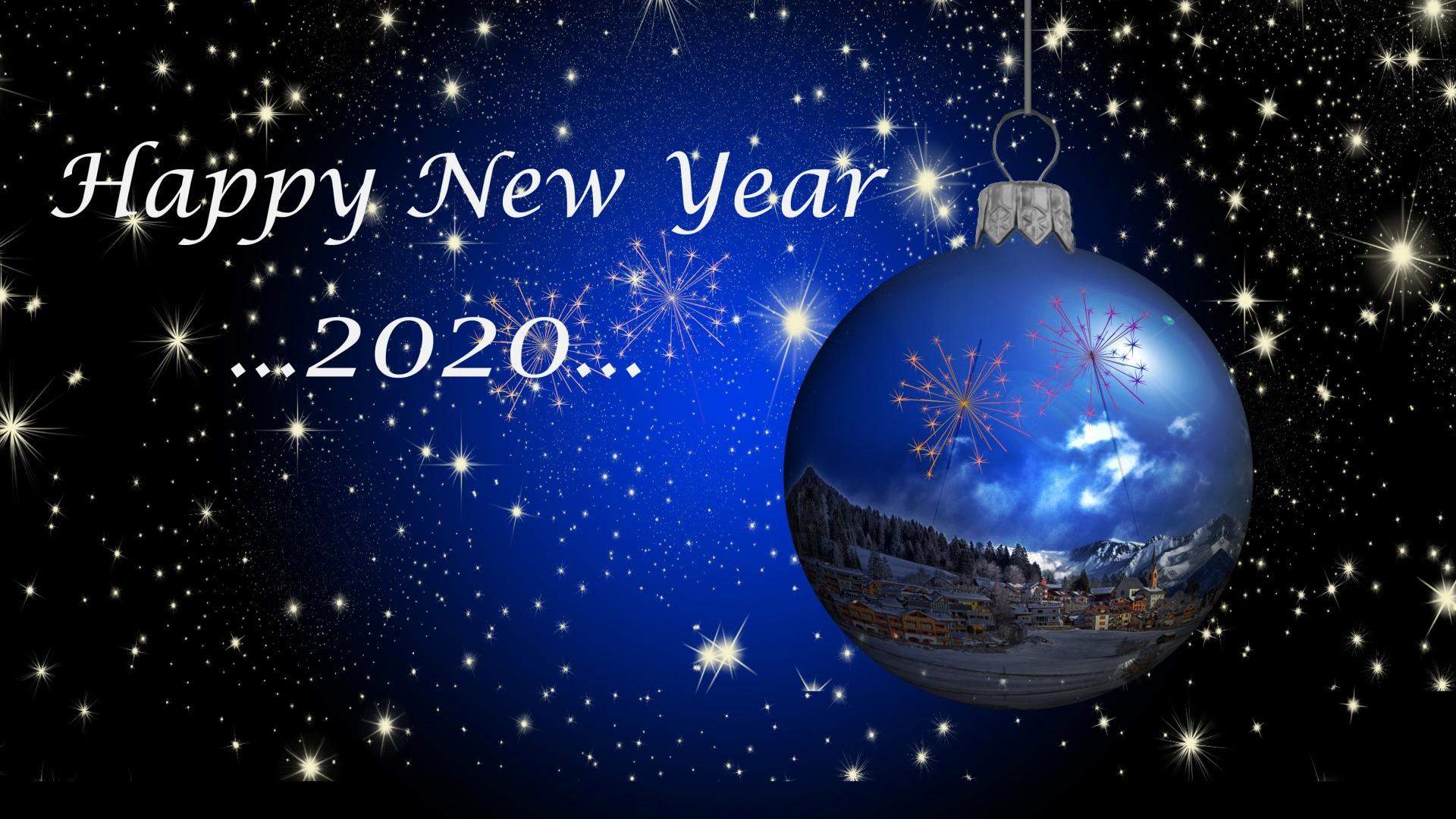 2020新年快乐手机壁纸图片