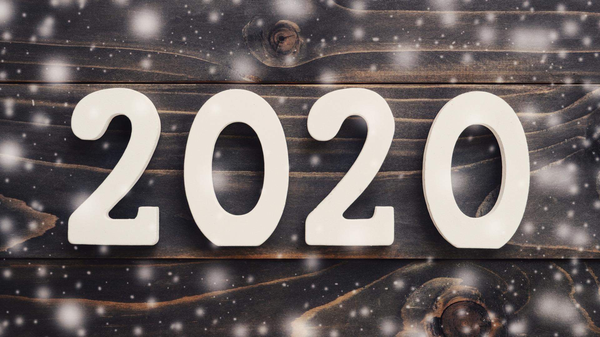 2020新年快乐手机壁纸图片