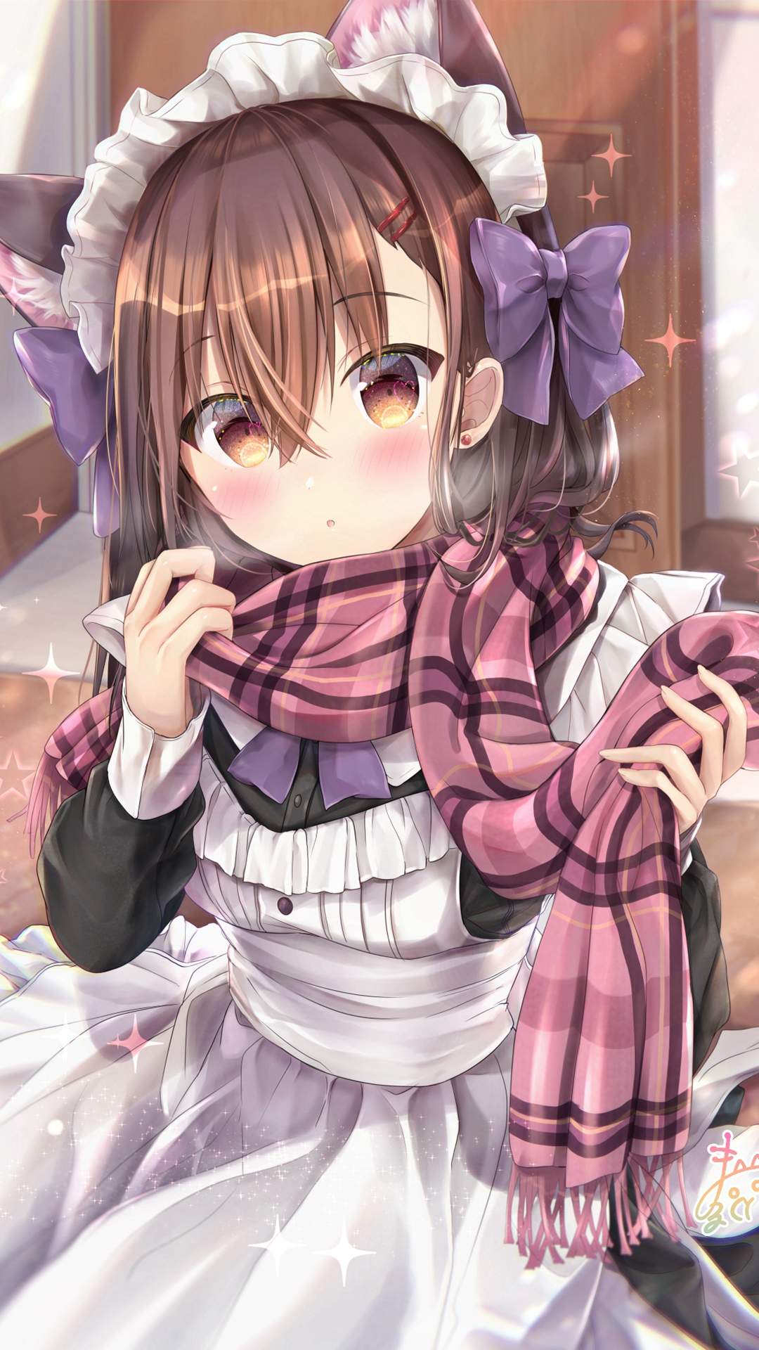二次元美女手机壁纸图片