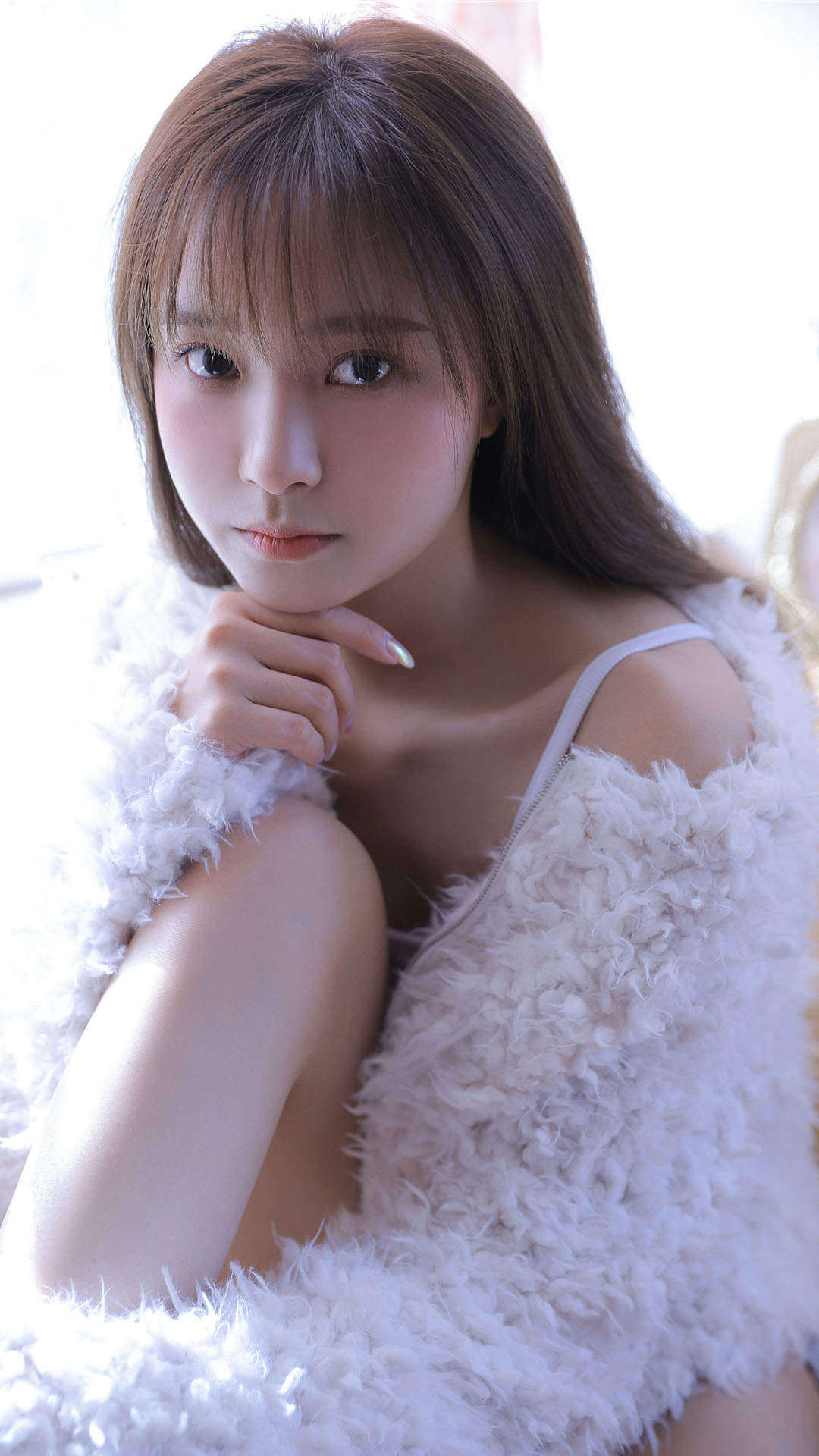 清纯可爱美女手机壁纸图片