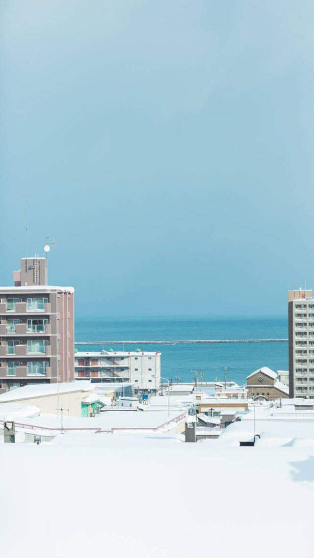 马苏雪景唯美浪漫写真图片图片