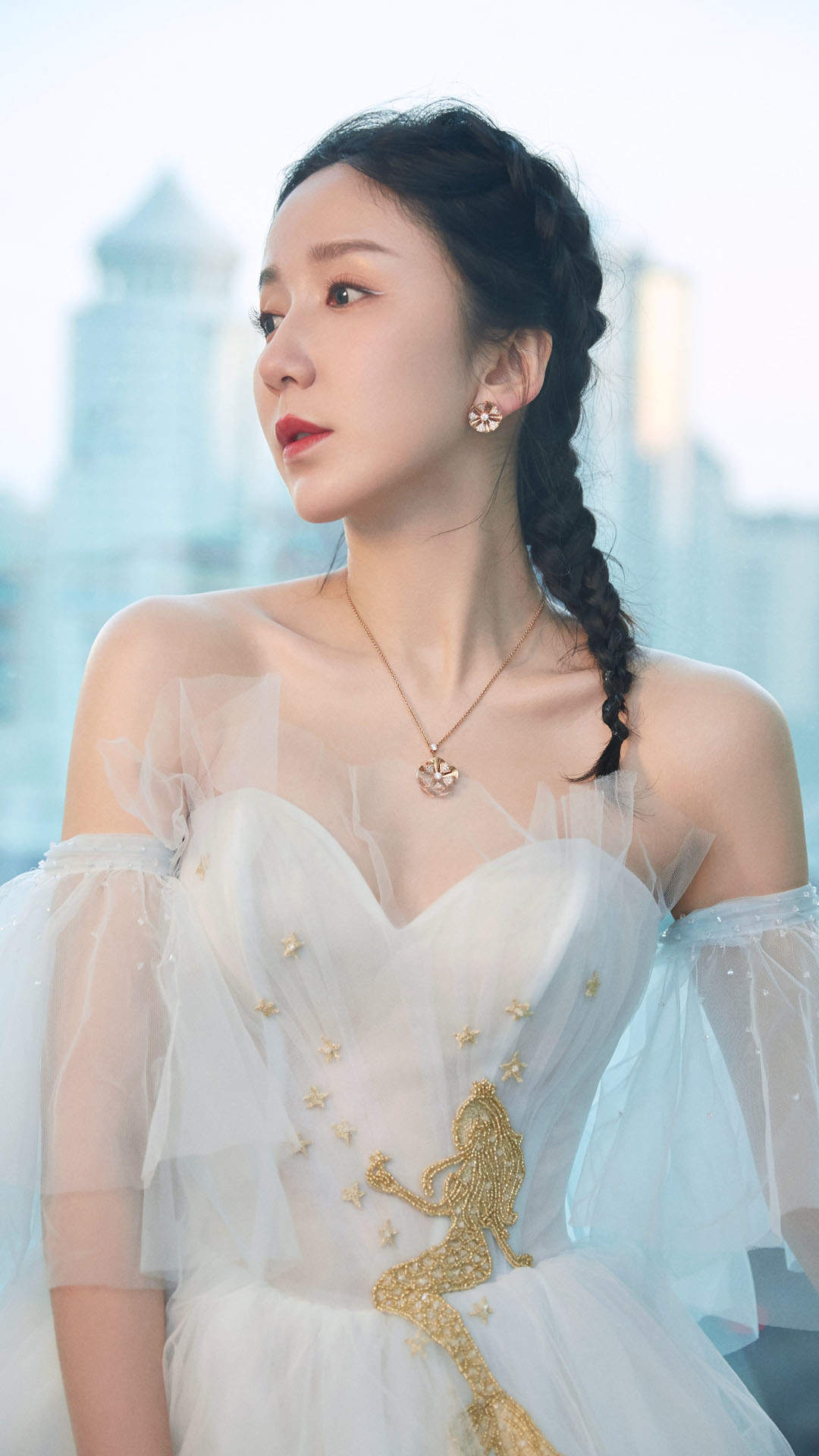 娄艺潇唯美写真高清手机壁纸图片