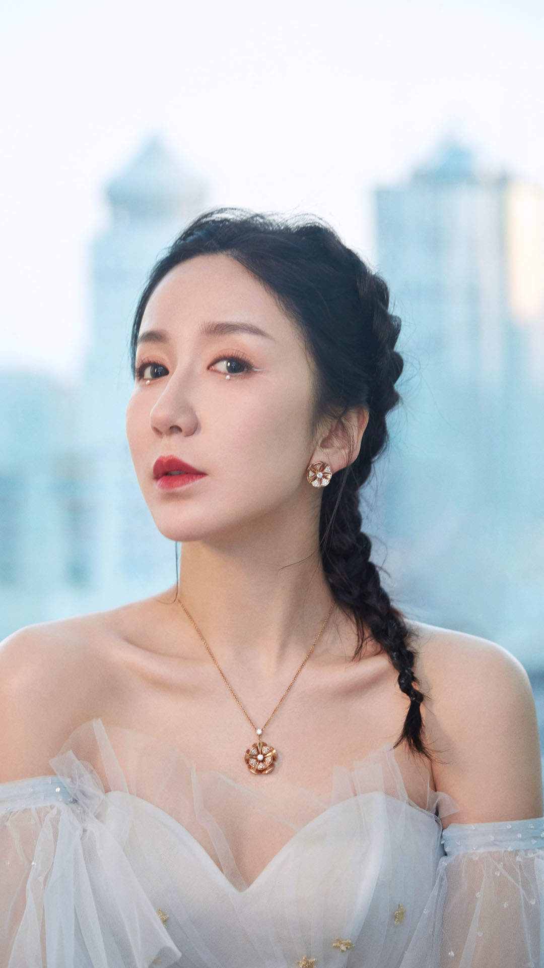 娄艺潇唯美写真高清手机壁纸图片