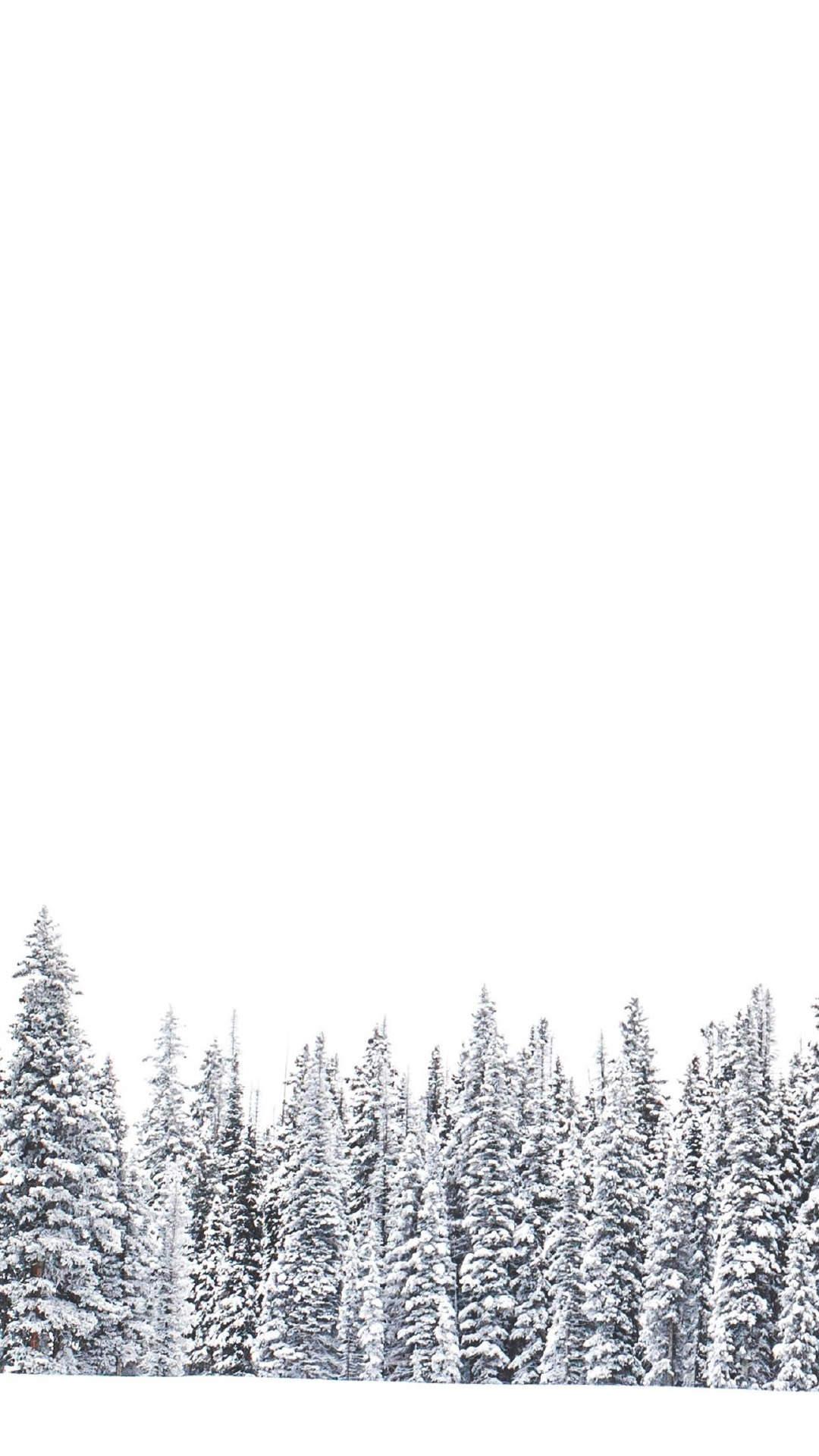 超美冬日雪景图片手机壁纸图片