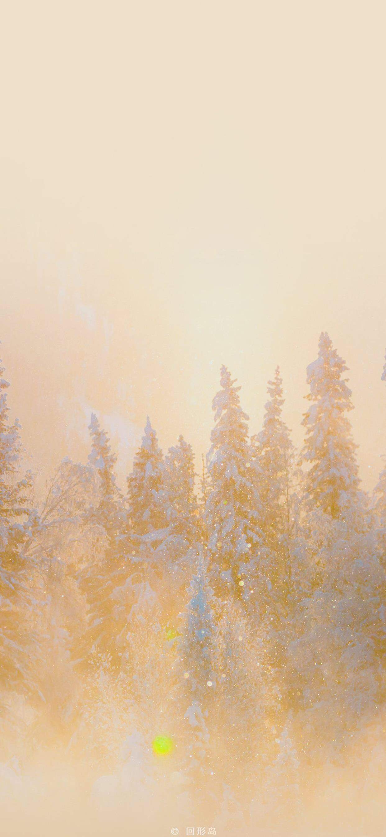 冬季雪景唯美高清手机壁纸图片