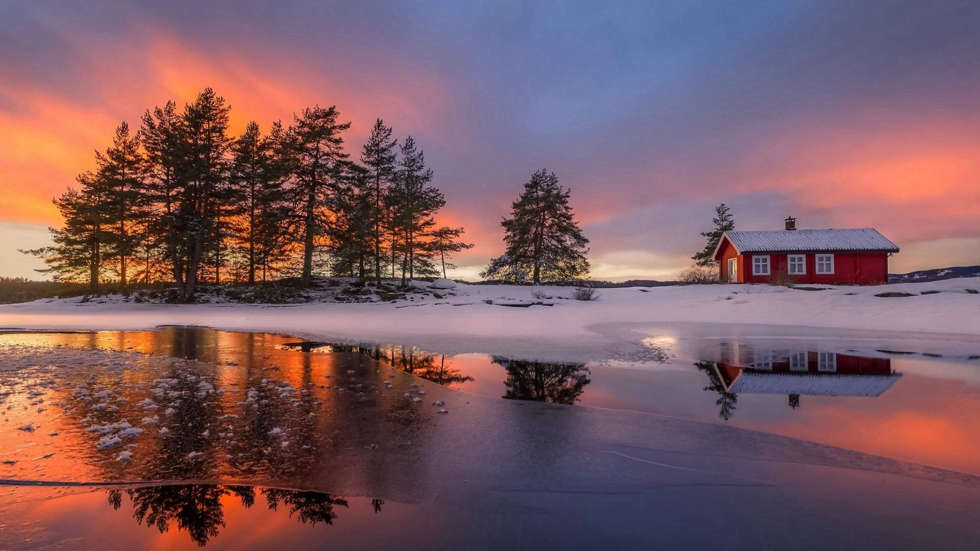 马苏雪景唯美浪漫写真图片图片