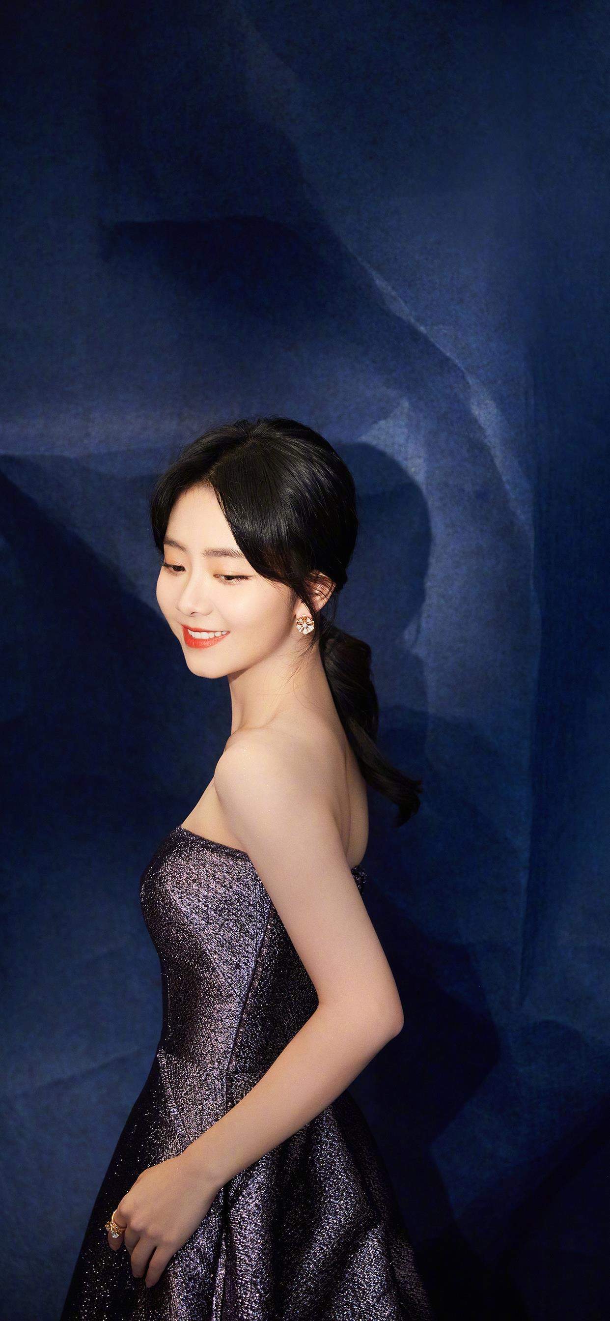 中国内地四川泸州影视女演员可爱女星谭松韵清纯静美写真图片