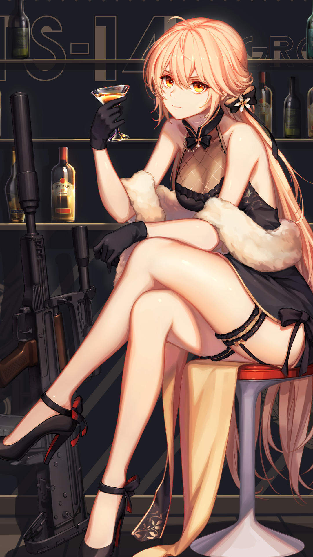 精致唯美的二次元美女手机壁纸图片