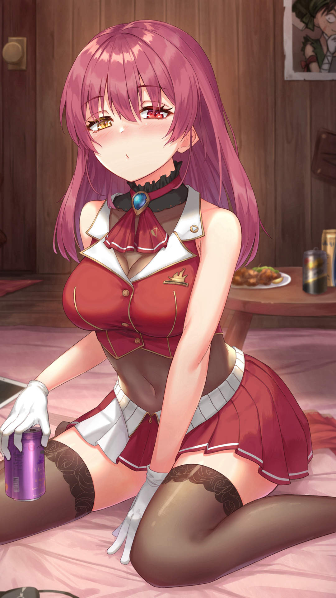 小清新动漫美女手机壁纸图片