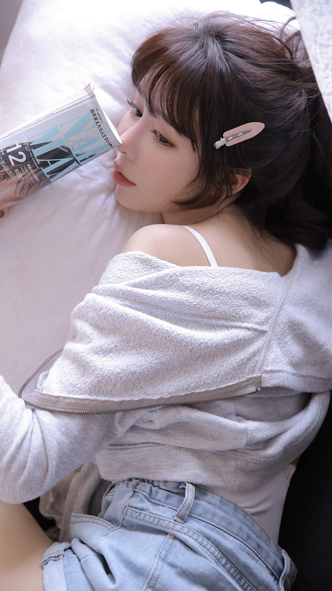 长腿居家美女手机壁纸图片