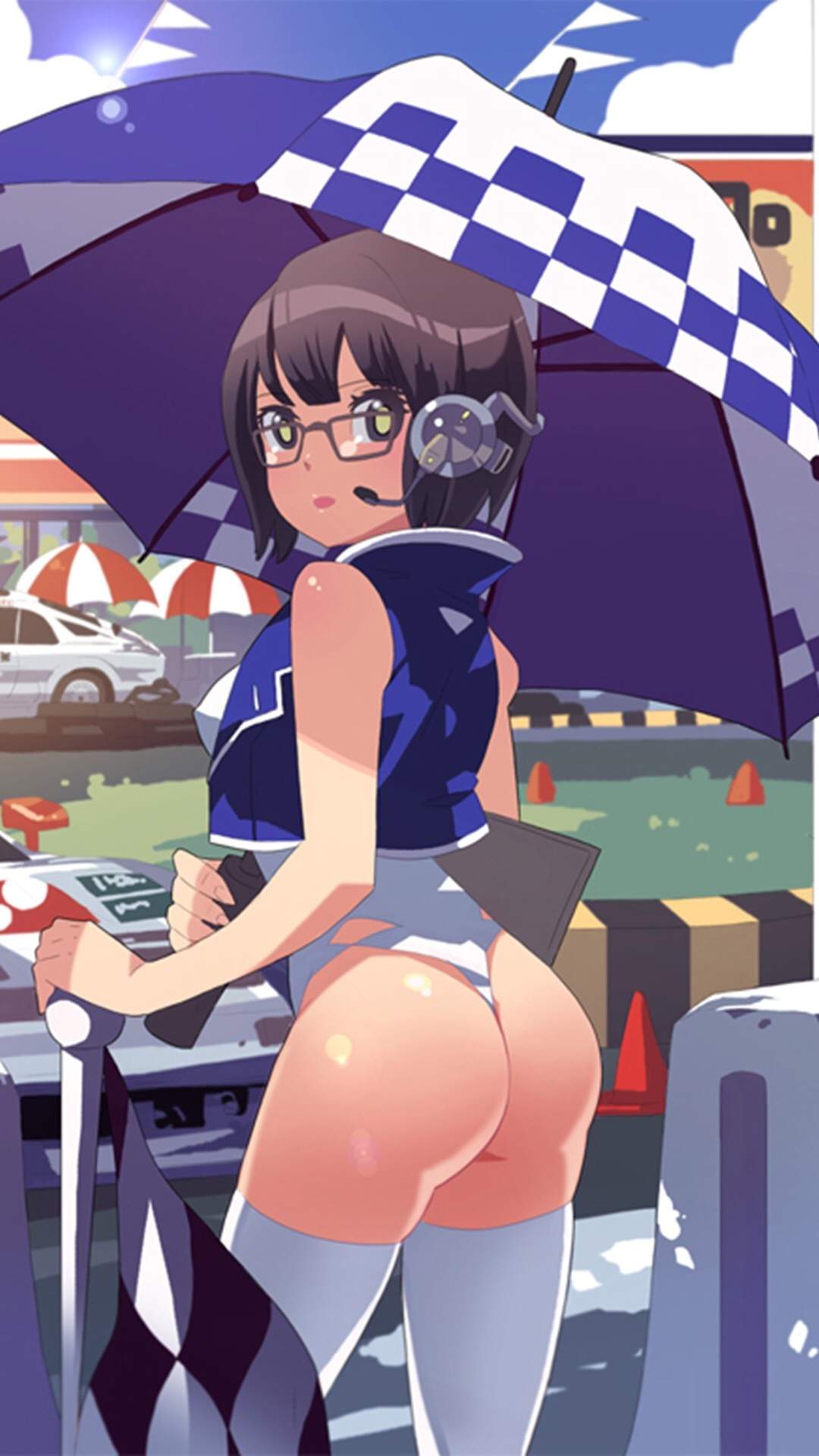  二次元甜美女生动漫手机壁纸图片