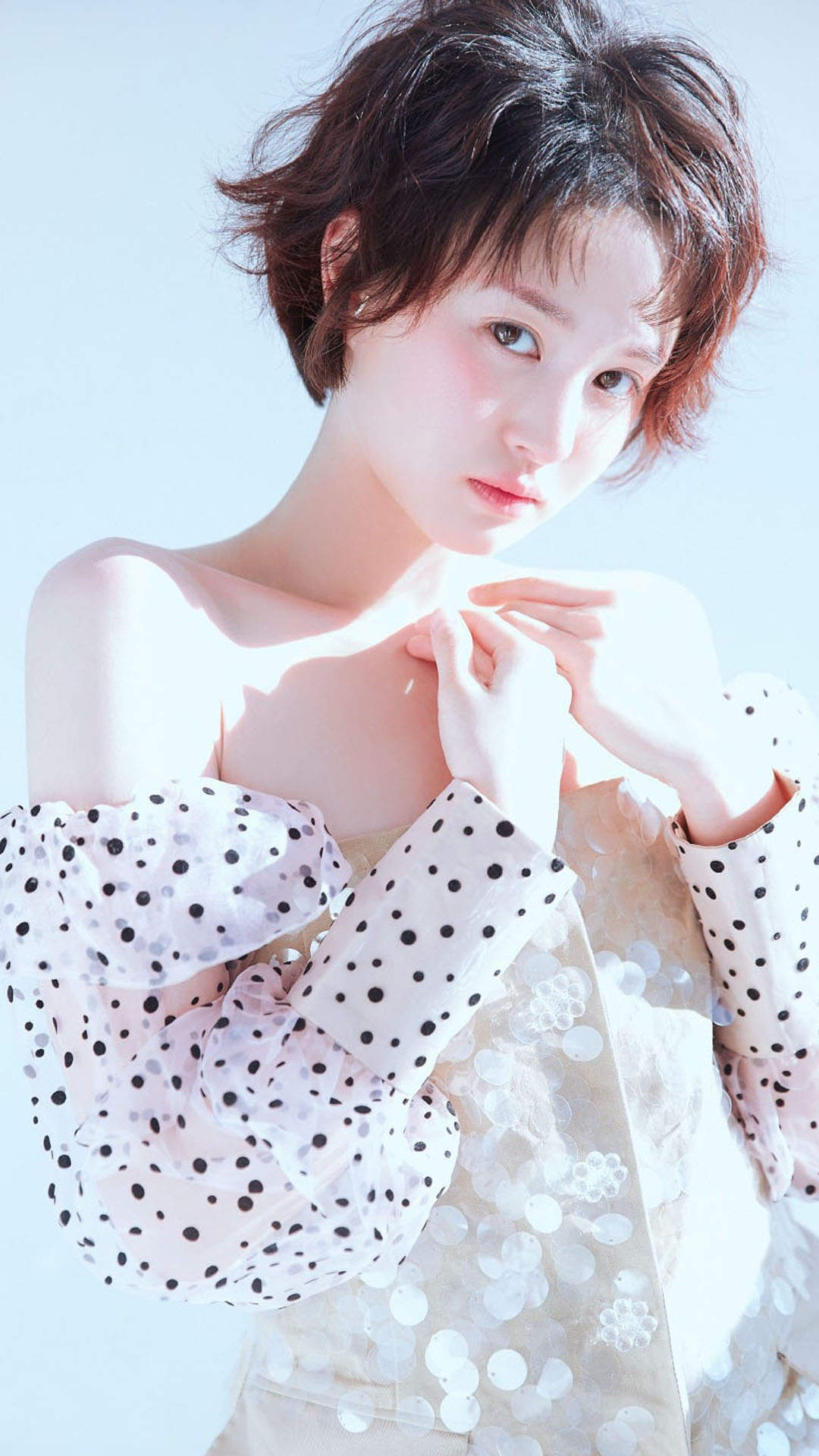 高清西省南昌美女火凤凰甘露性感写真手机壁纸图片