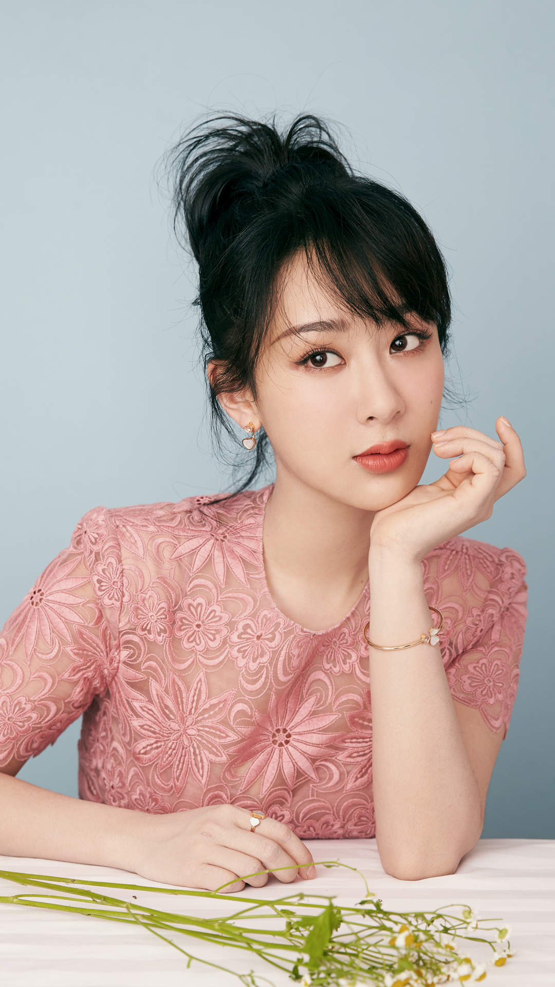高清中国内地影视北京女演员杨紫微博之夜性感优雅写真图片图片