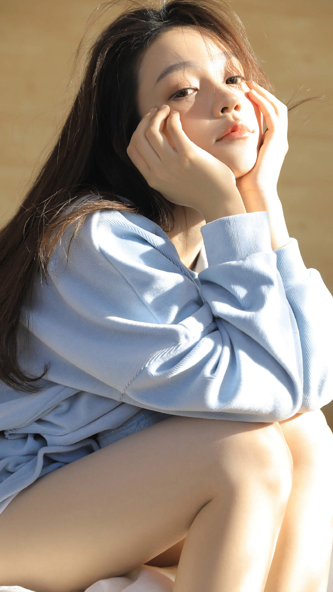 甜美蕾丝美女手机壁纸图片