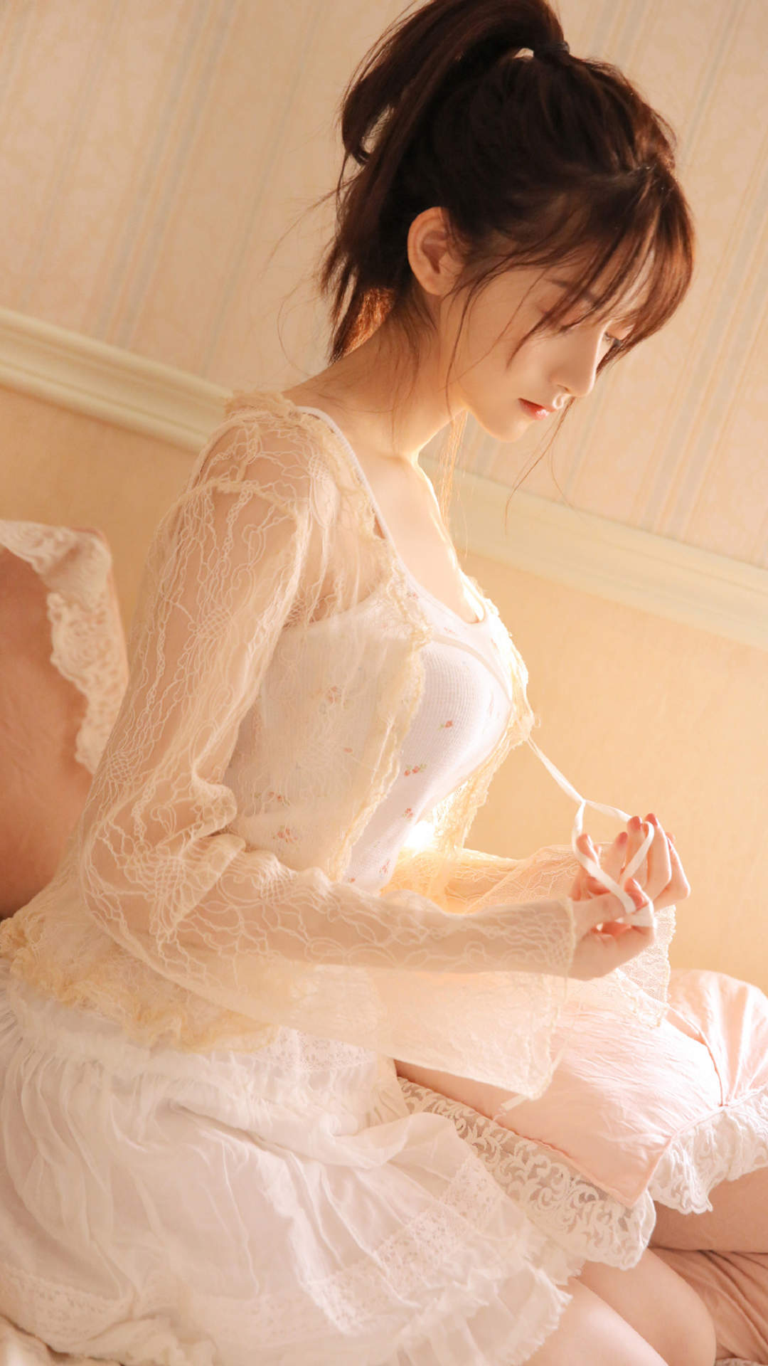 校花美女手机壁纸图片图片