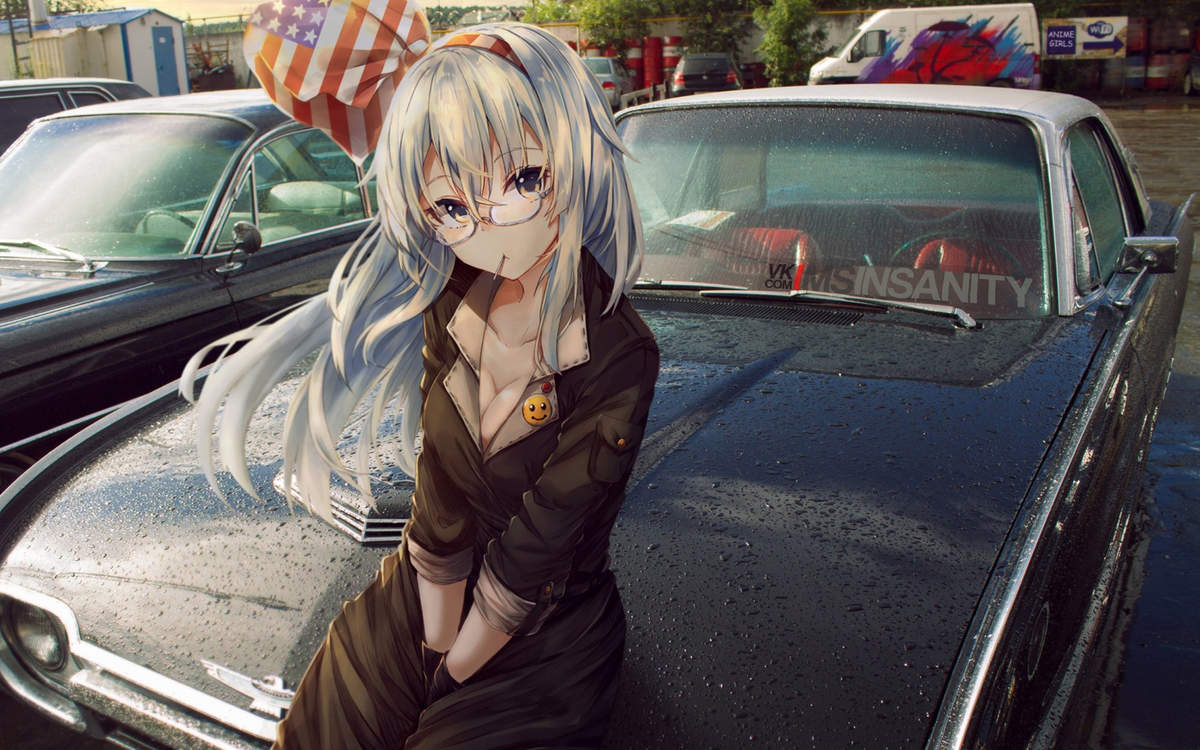 萌系卡通动漫少女手机壁纸图片