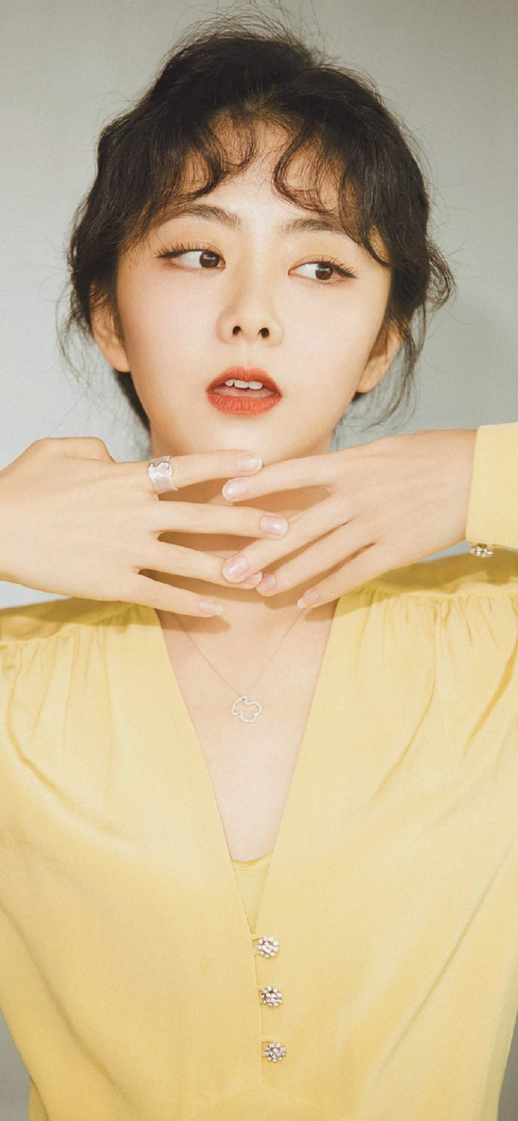 中国内地四川泸州影视女演员可爱女星谭松韵清纯静美写真图片