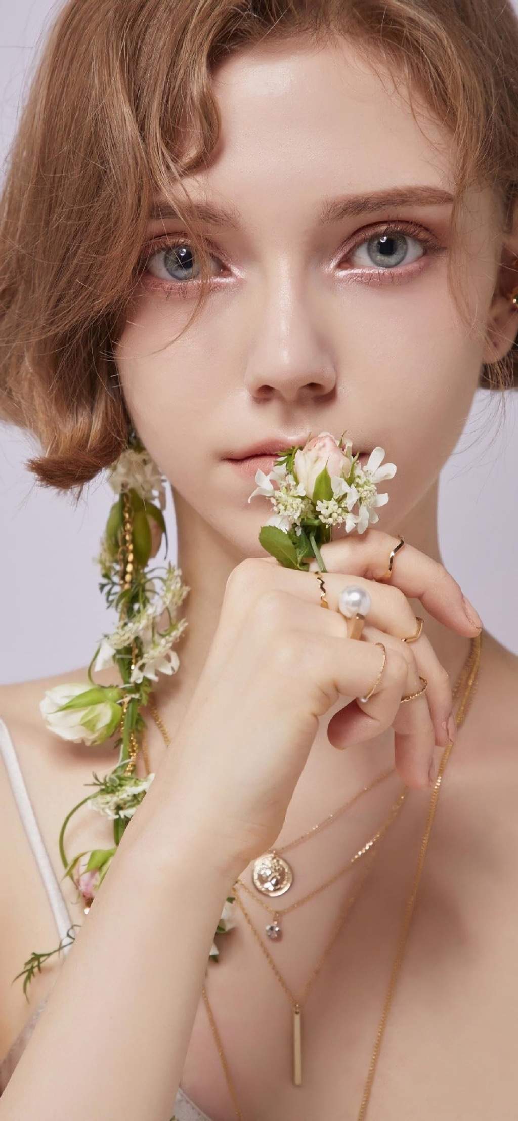 清纯可爱动漫美女手机壁纸图片