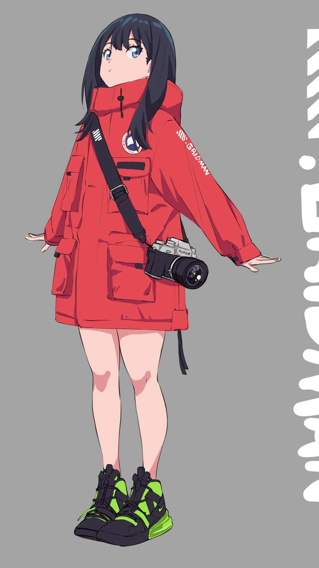 清纯可爱动漫美女手机壁纸图片