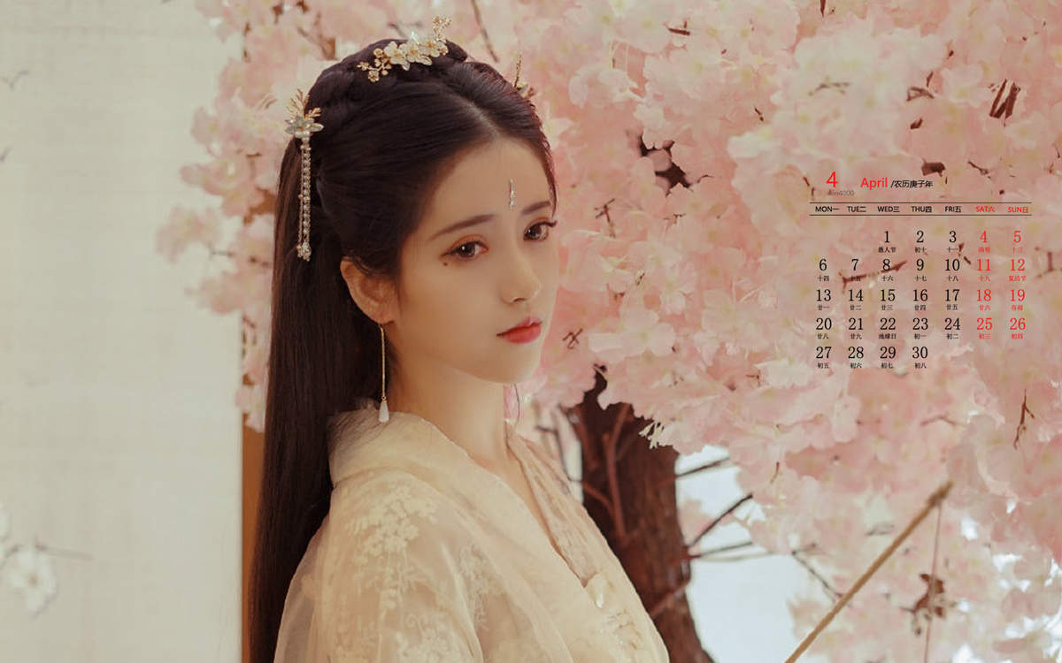 汉服美女图片