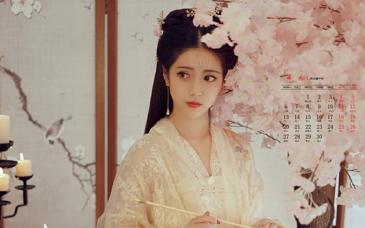 汉服美女图片